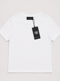 T-Shirt Uomo Giordano Orsini in Cotone Premium – Bianca